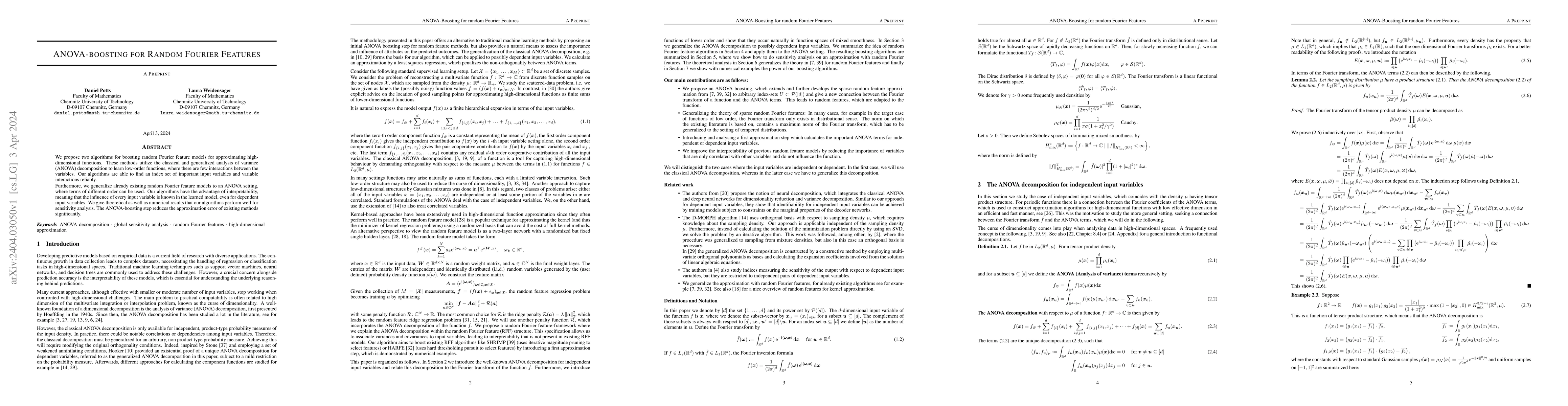 Thumbnail for ANOVA-boosting for Random Fourier Features