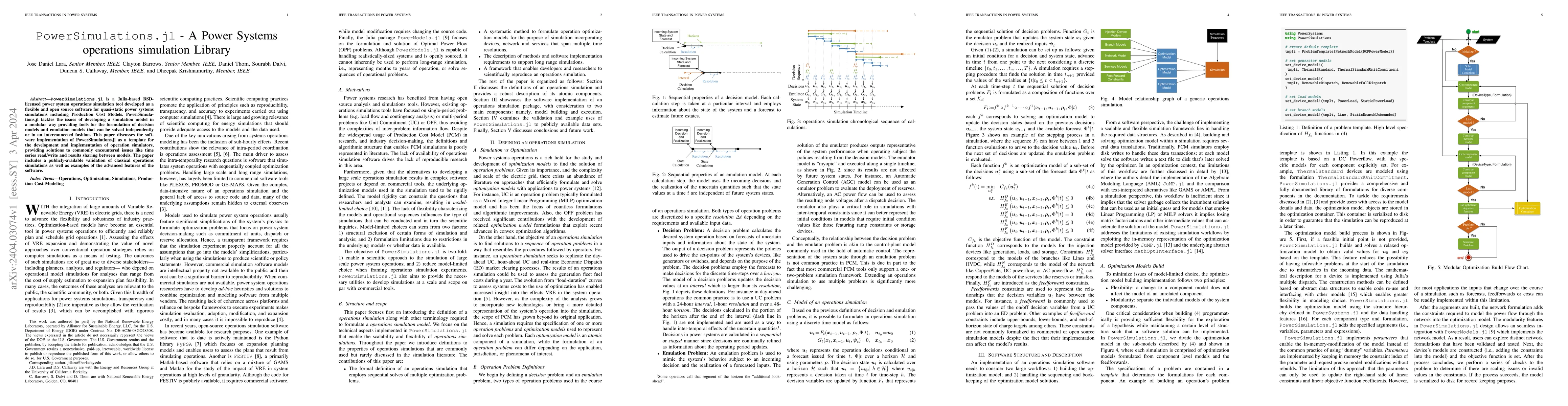 Thumbnail for PowerSimulations.jl -- A Power Systems operations simulation Library