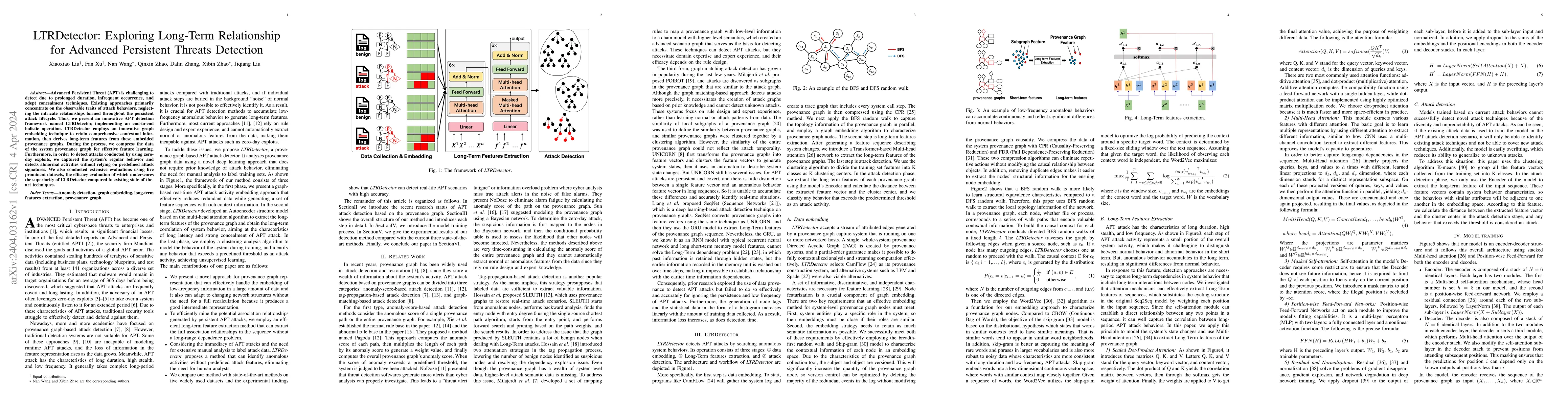 Thumbnail for LTRDetector: Exploring Long-Term Relationship for Advanced Persistent
  Threats Detection