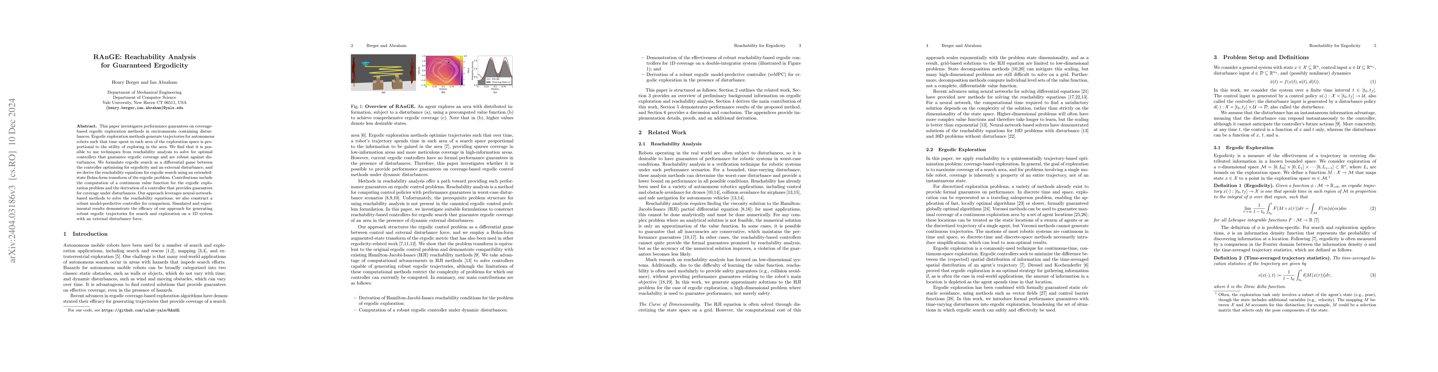 Thumbnail for RAnGE: Reachability Analysis for Guaranteed Ergodicity