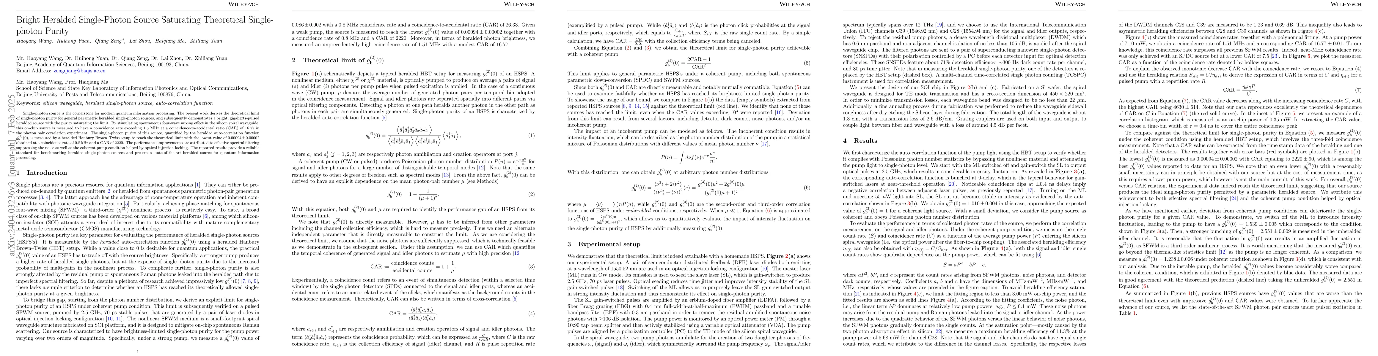 Thumbnail for Bright Heralded Source Reaching Theoretical Single-Photon Purity