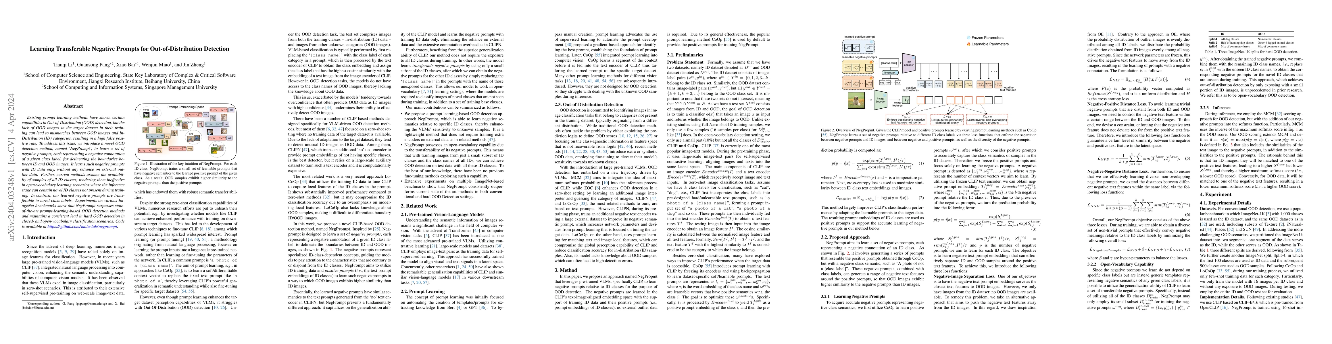 Thumbnail for Learning Transferable Negative Prompts for Out-of-Distribution Detection