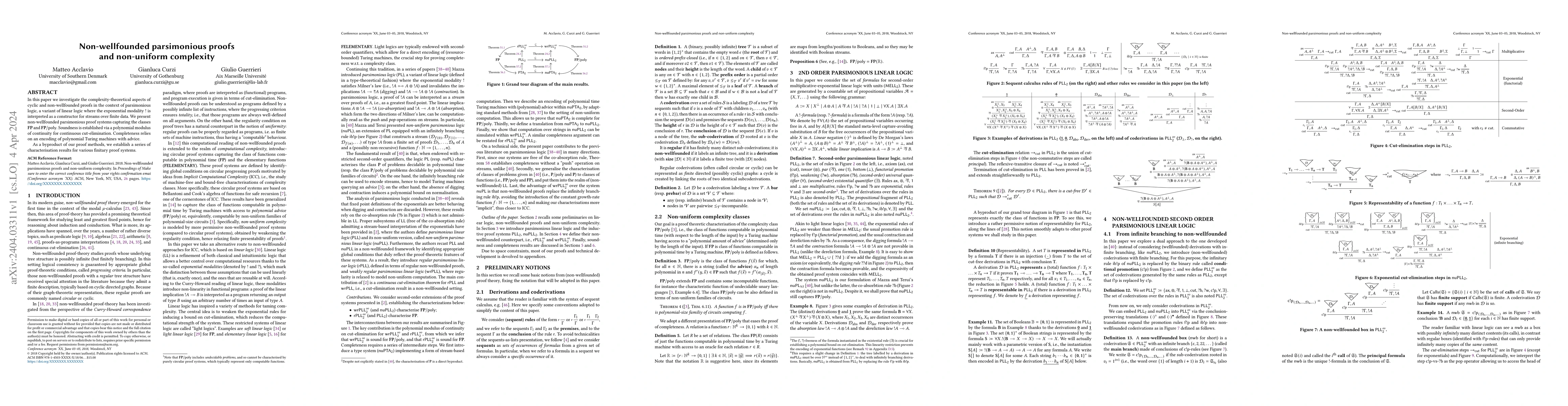 Thumbnail for Non-wellfounded parsimonious proofs and non-uniform complexity