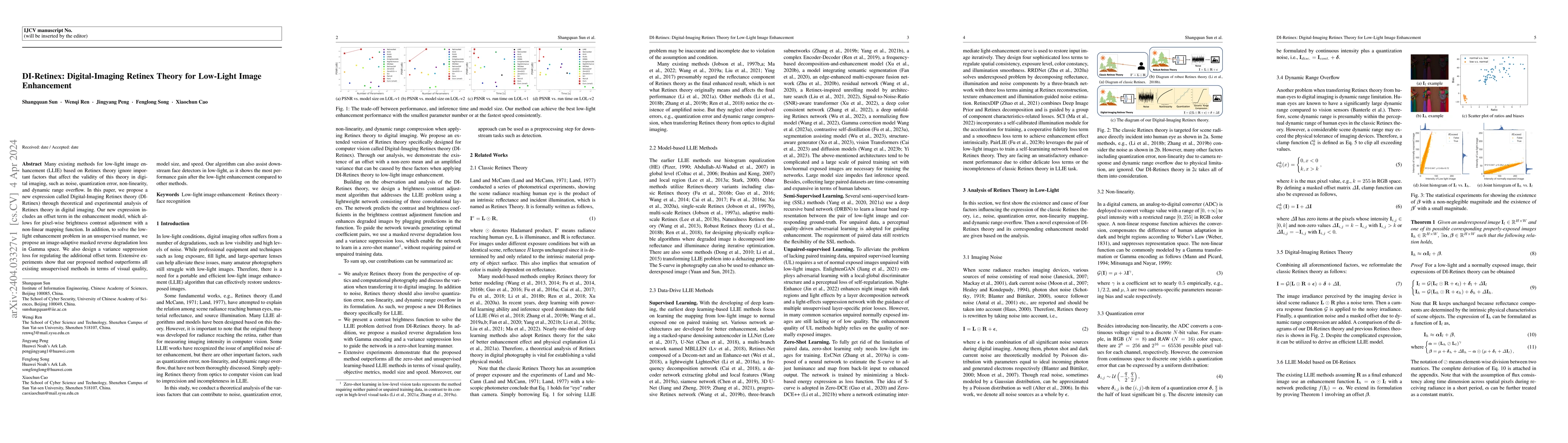 Thumbnail for DI-Retinex: Digital-Imaging Retinex Theory for Low-Light Image
  Enhancement