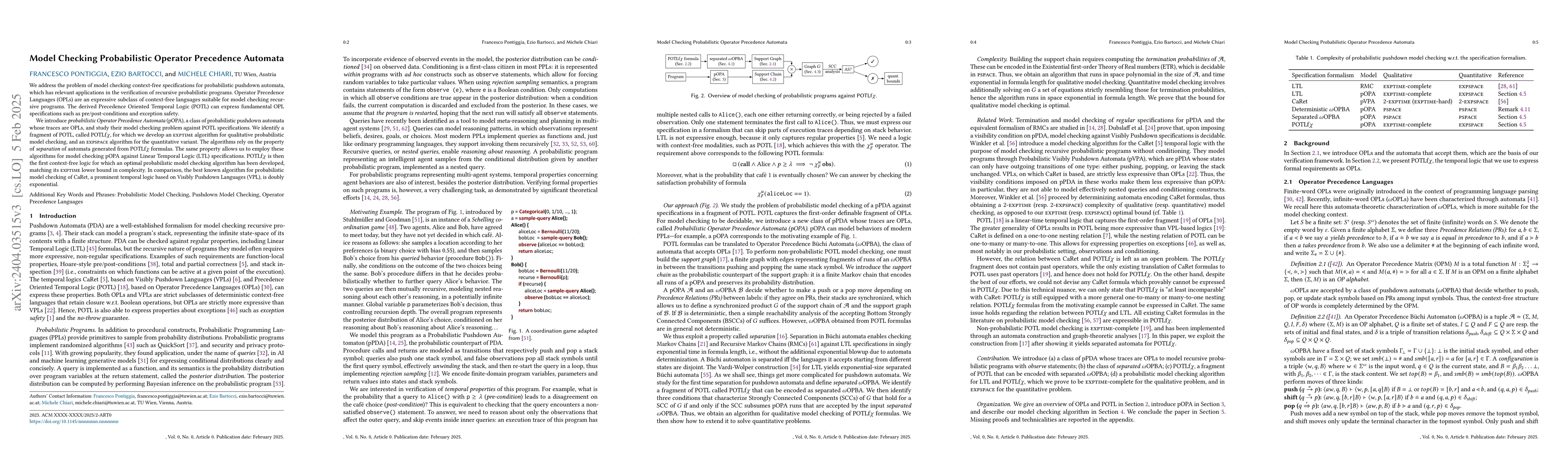 Thumbnail for Model Checking Recursive Probabilistic Programs with Conditioning