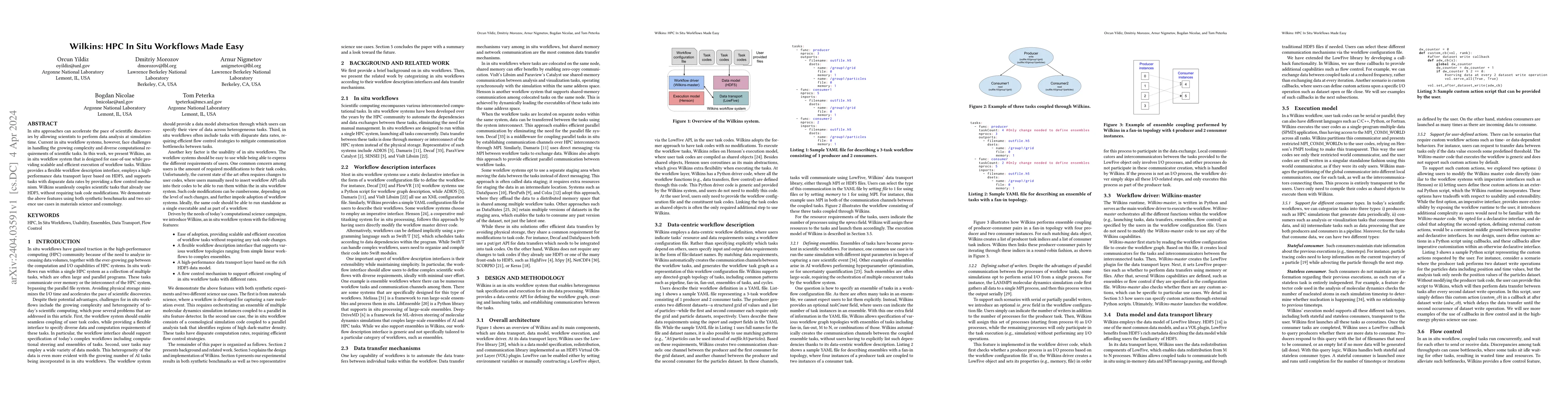 Thumbnail for Wilkins: HPC In Situ Workflows Made Easy