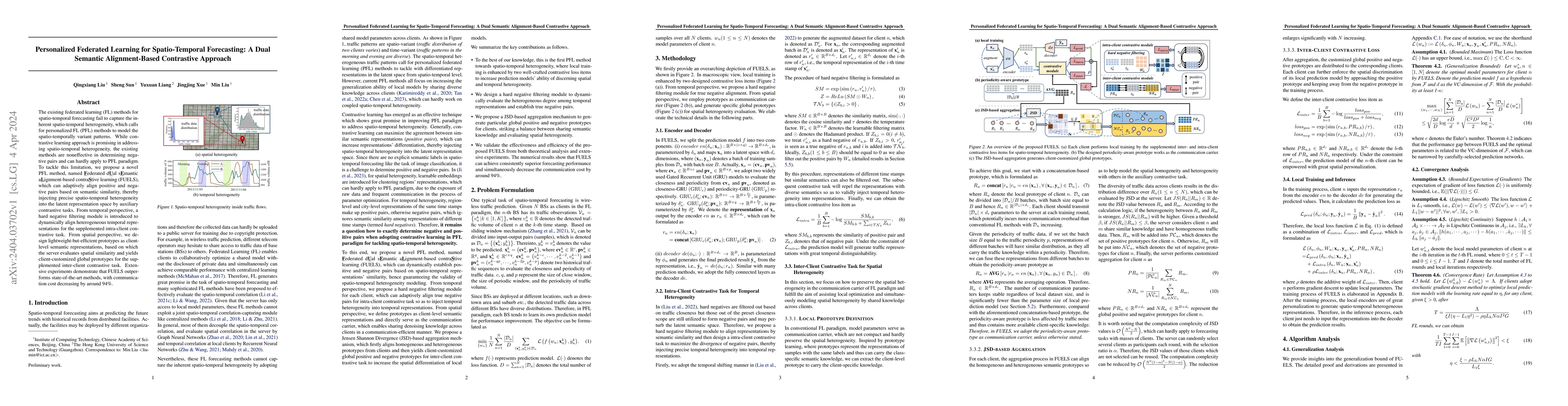 Thumbnail for Personalized Federated Learning for Spatio-Temporal Forecasting: A Dual
  Semantic Alignment-Based Contrastive Approach