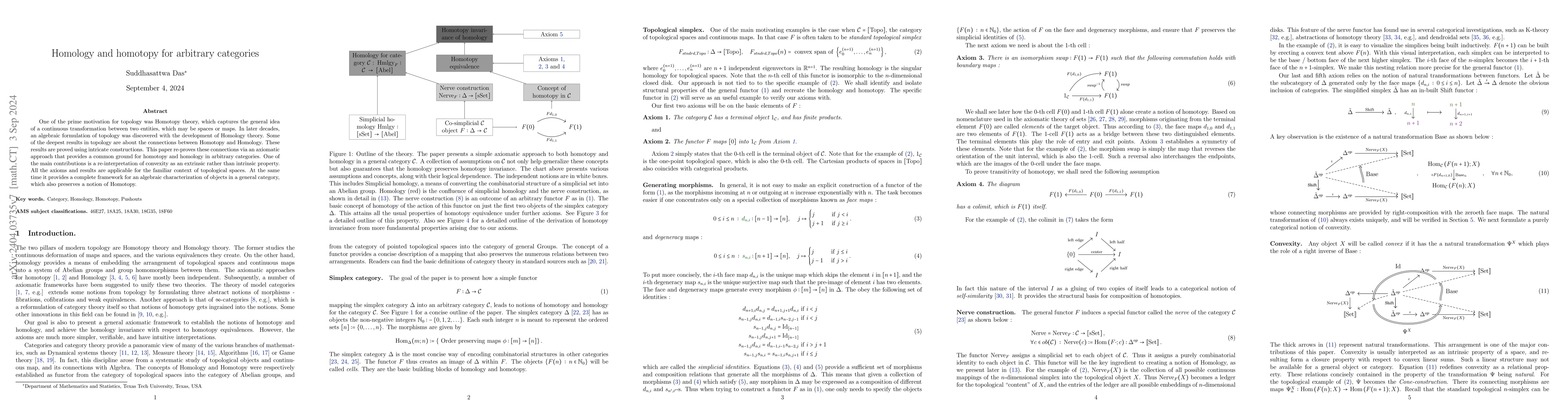 Thumbnail for Homology and homotopy for arbitrary categories