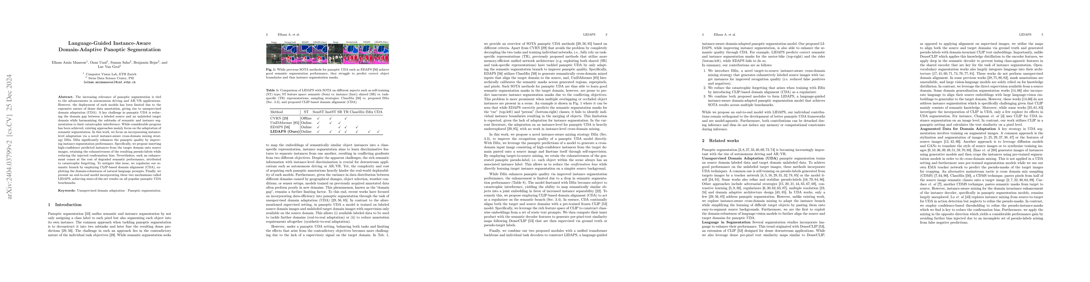 Thumbnail for Language-Guided Instance-Aware Domain-Adaptive Panoptic Segmentation
