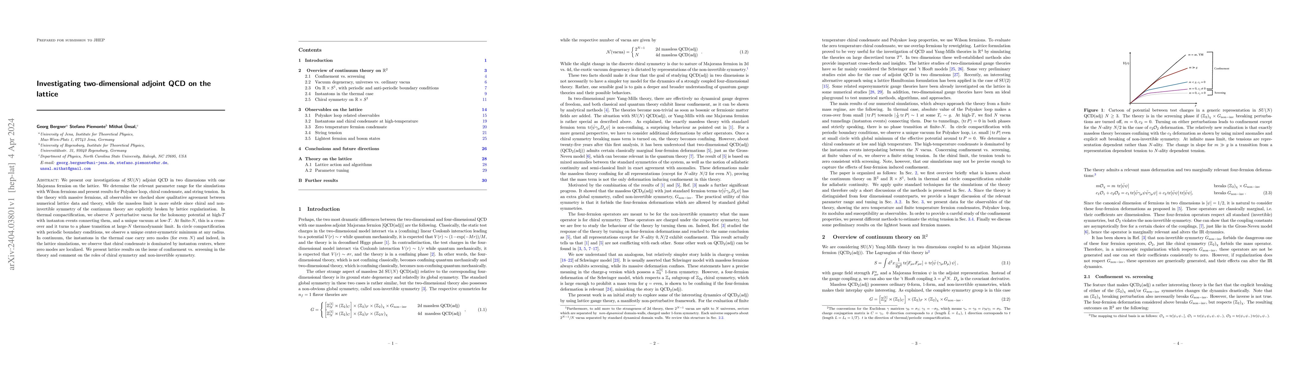 Thumbnail for Investigating two-dimensional adjoint QCD on the lattice