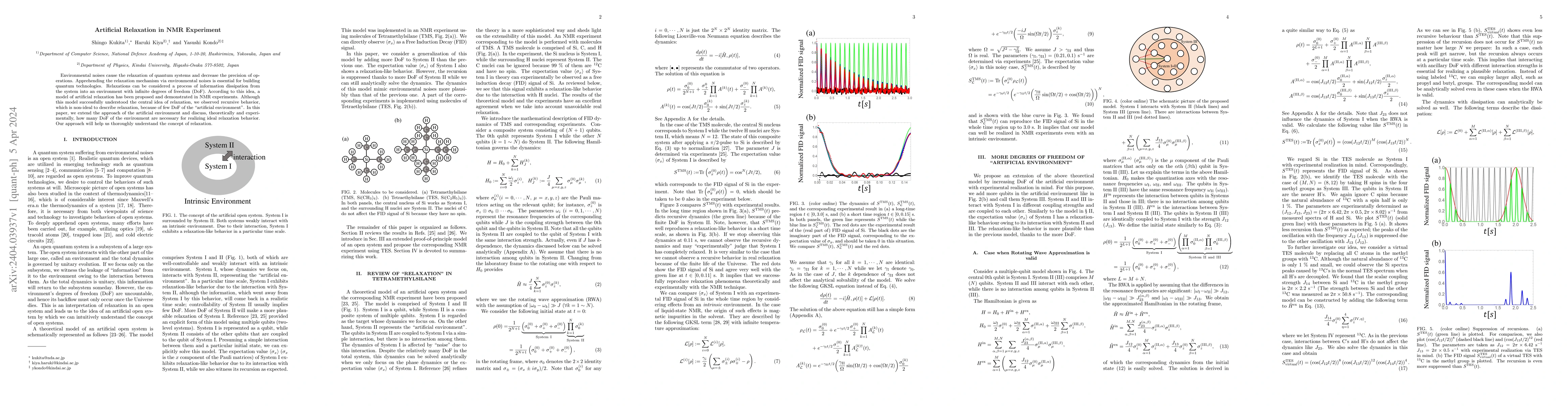 Thumbnail for Artificial Relaxation in NMR Experiment