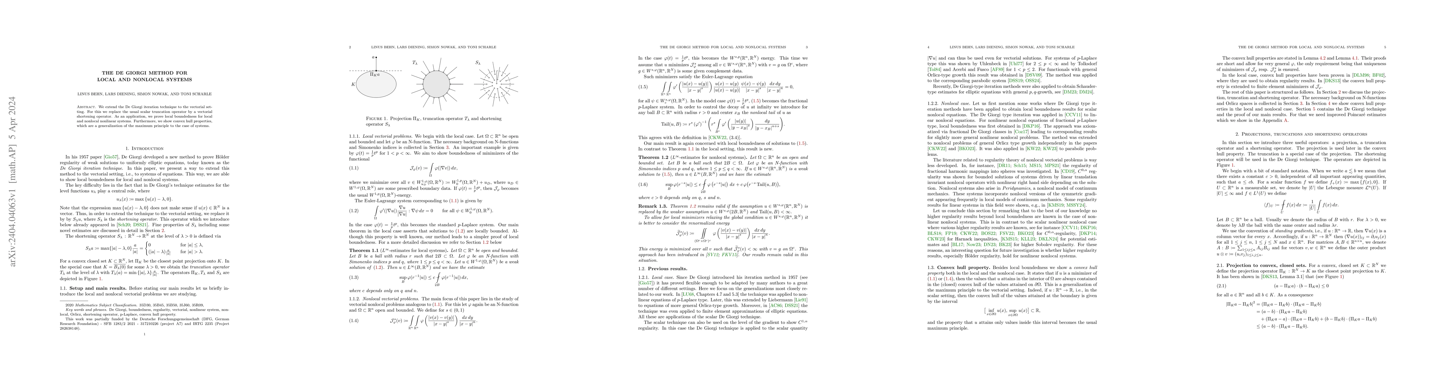 Thumbnail for The De Giorgi method for local and nonlocal systems