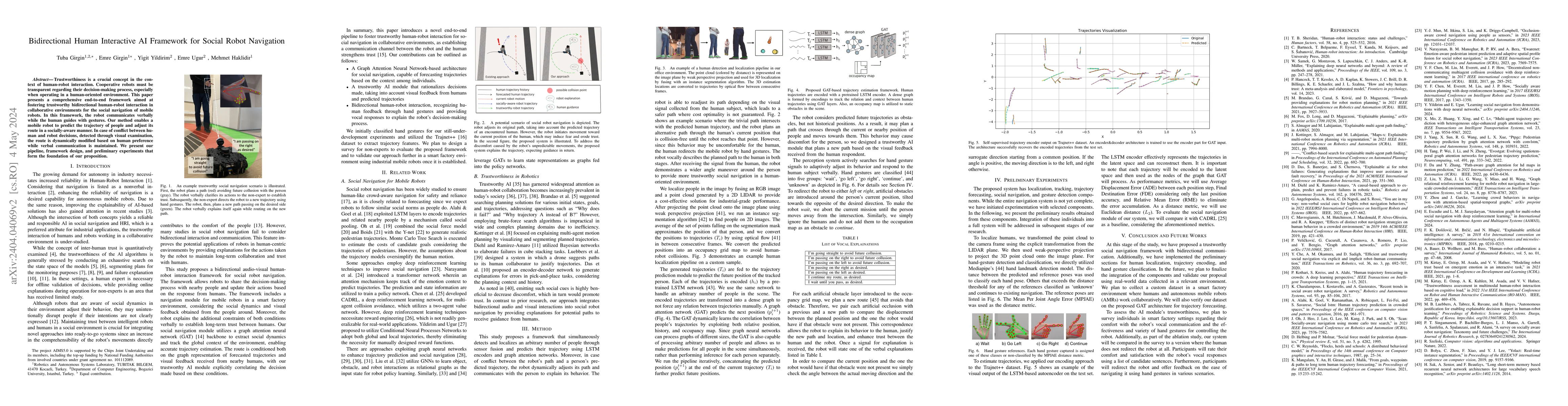 Thumbnail for Bidirectional Human Interactive AI Framework for Social Robot Navigation