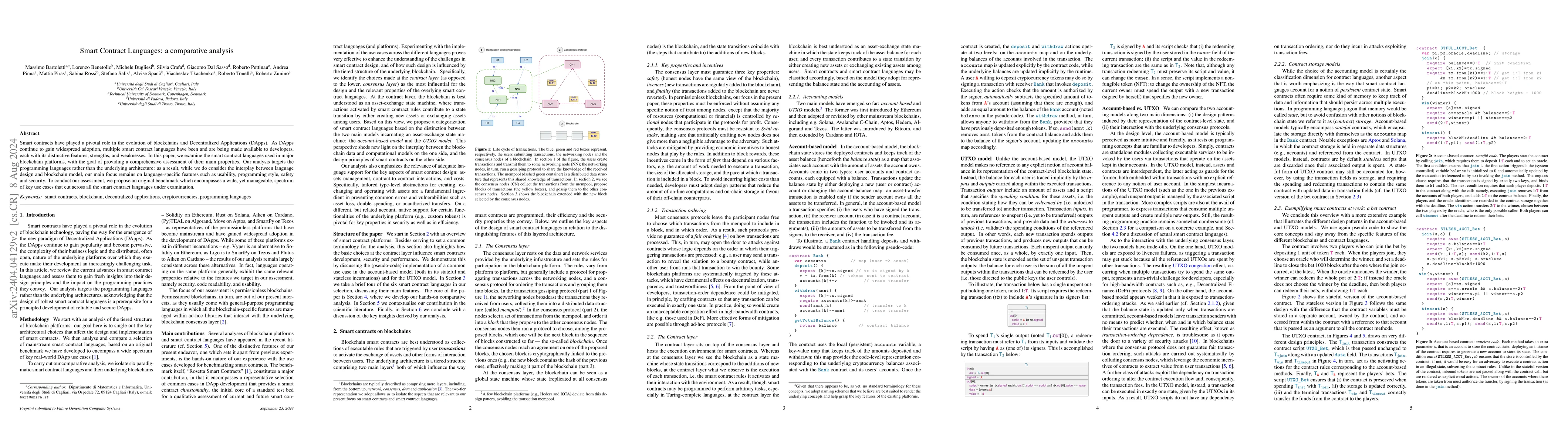 Thumbnail for Smart Contract Languages: a comparative analysis