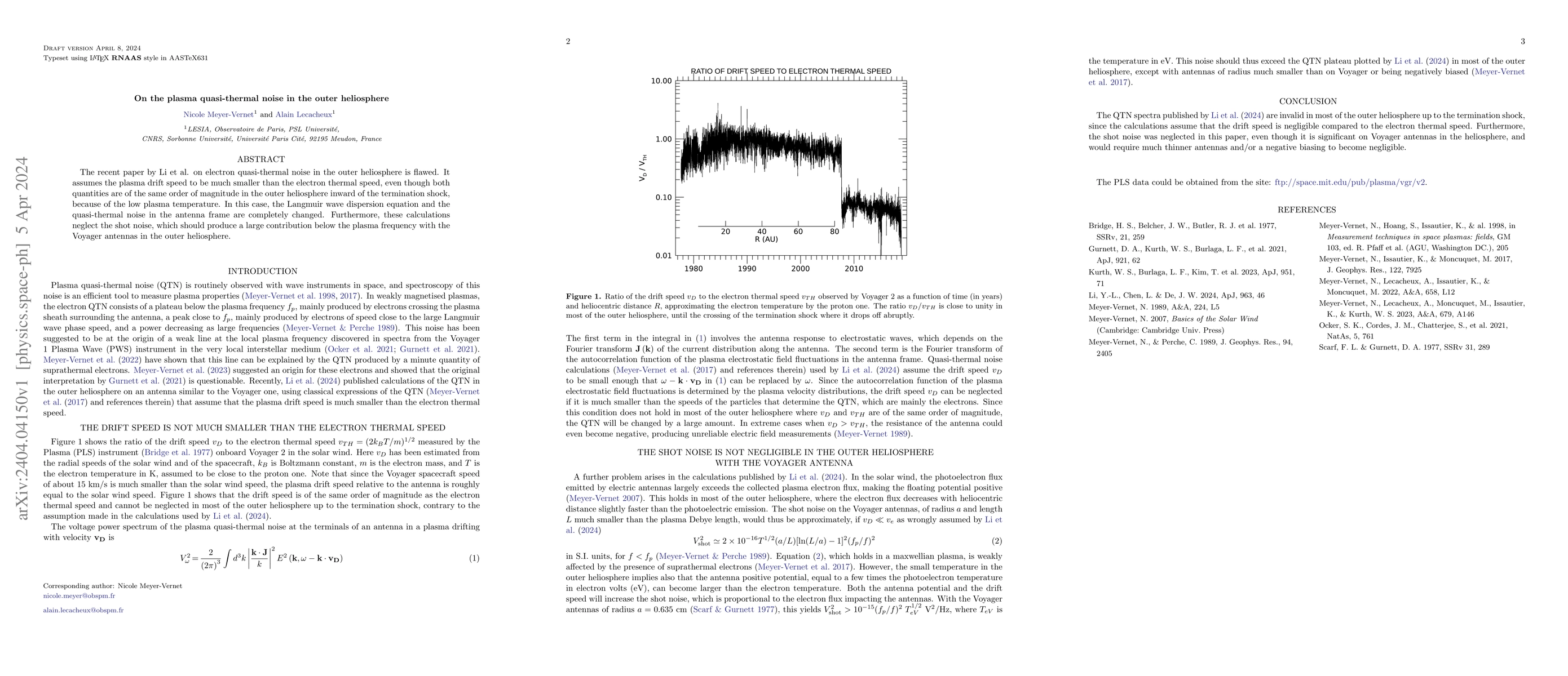 Thumbnail for On the plasma quasi-thermal noise in the outer heliosphere