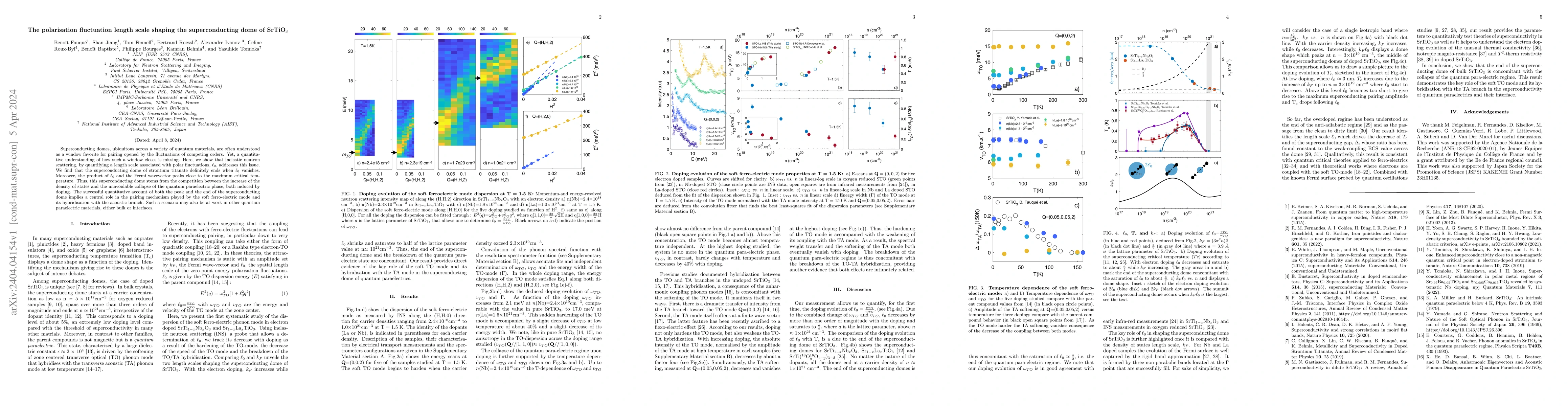 Thumbnail for The polarisation fluctuation length scale shaping the superconducting
  dome of SrTiO$_3$