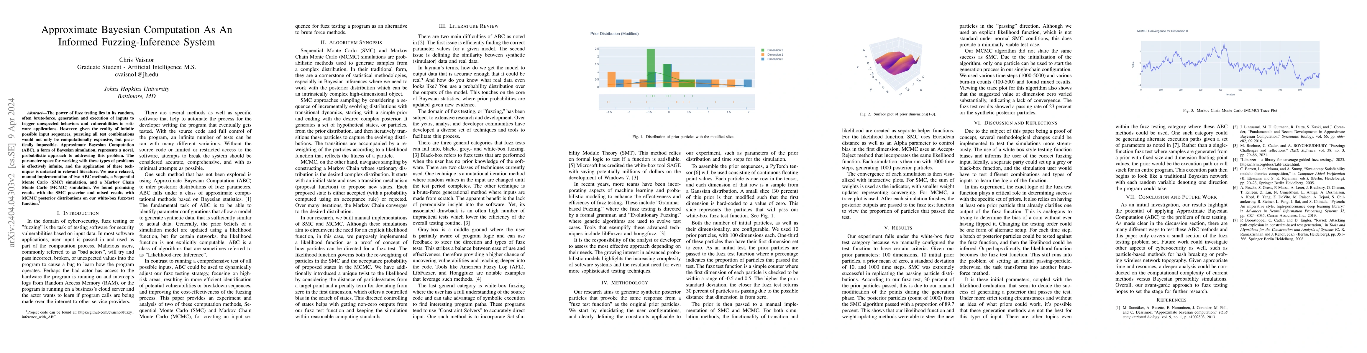 Thumbnail for Approximate Bayesian Computation As An Informed Fuzzing-Inference System