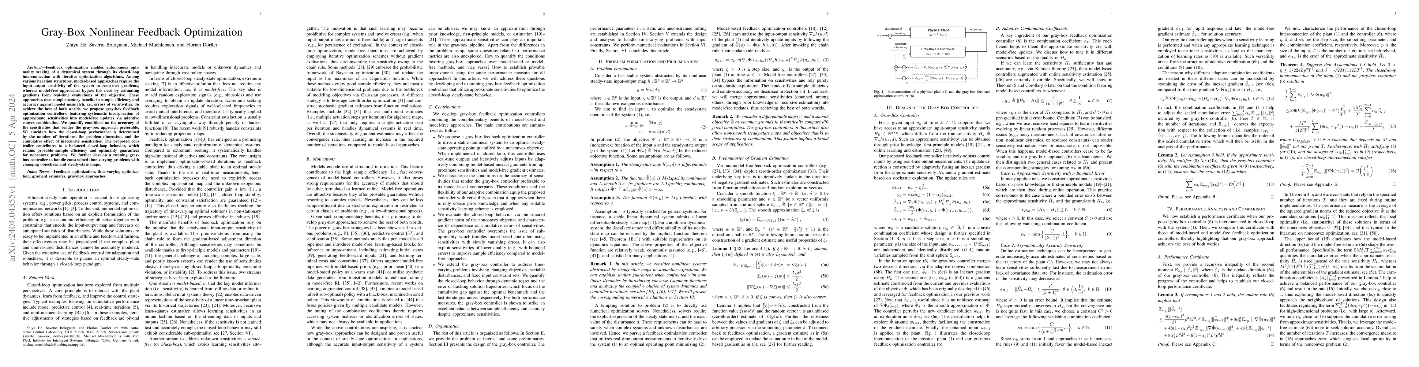 Thumbnail for Gray-Box Nonlinear Feedback Optimization