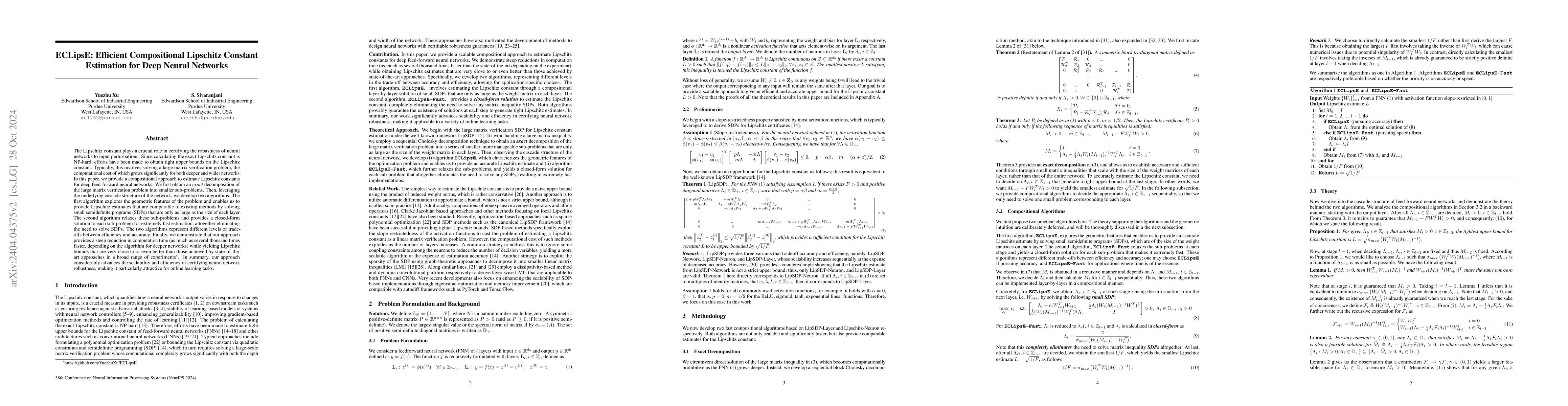 Thumbnail for Compositional Estimation of Lipschitz Constants for Deep Neural Networks