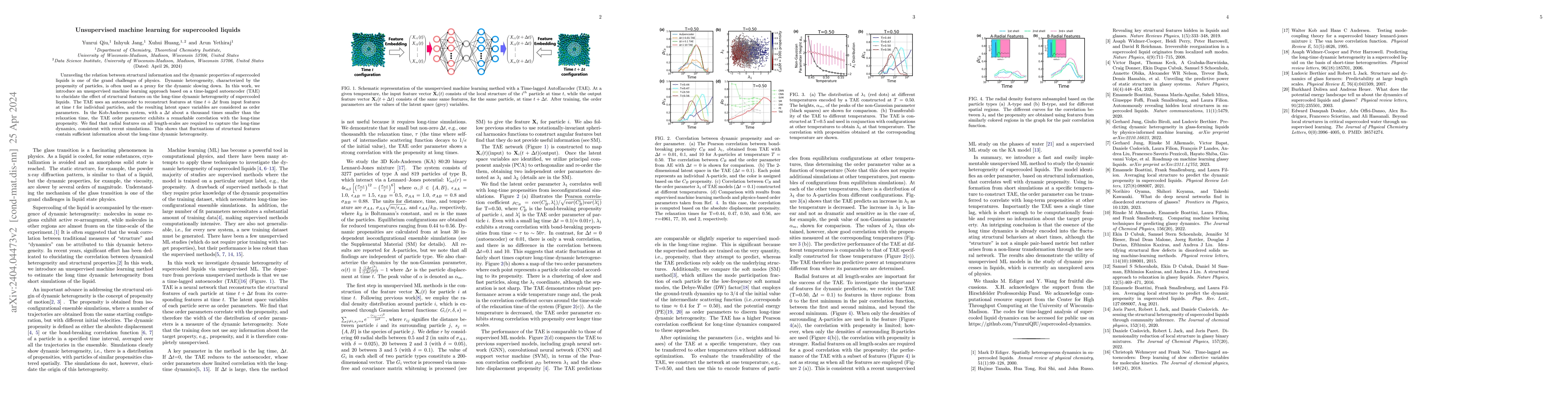 Thumbnail for Unsupervised machine learning for supercooled liquids