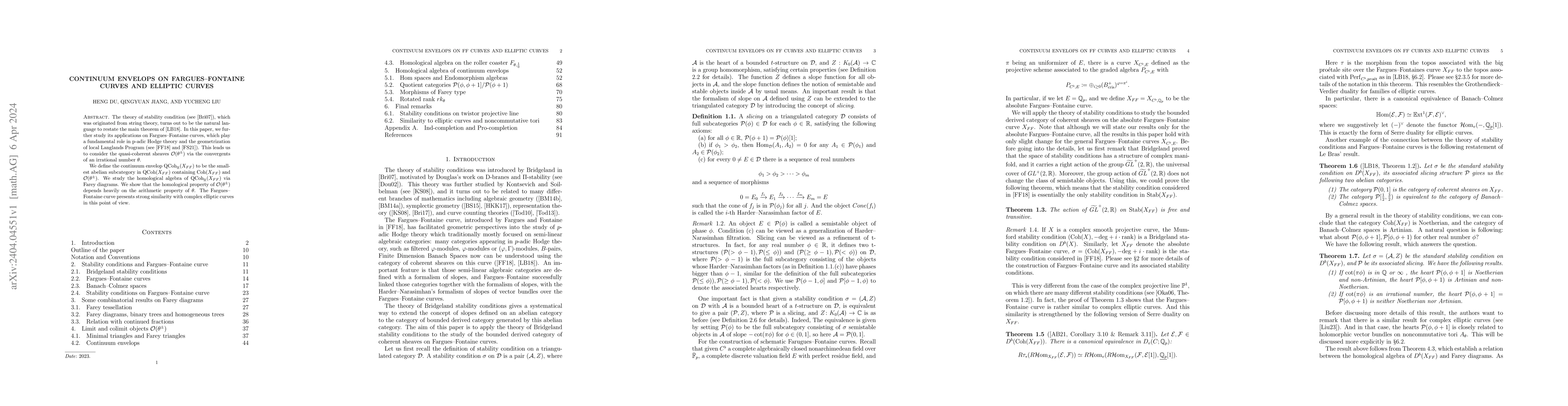 Thumbnail for Continuum envelops on Fargues-Fontaine curves and elliptic curves