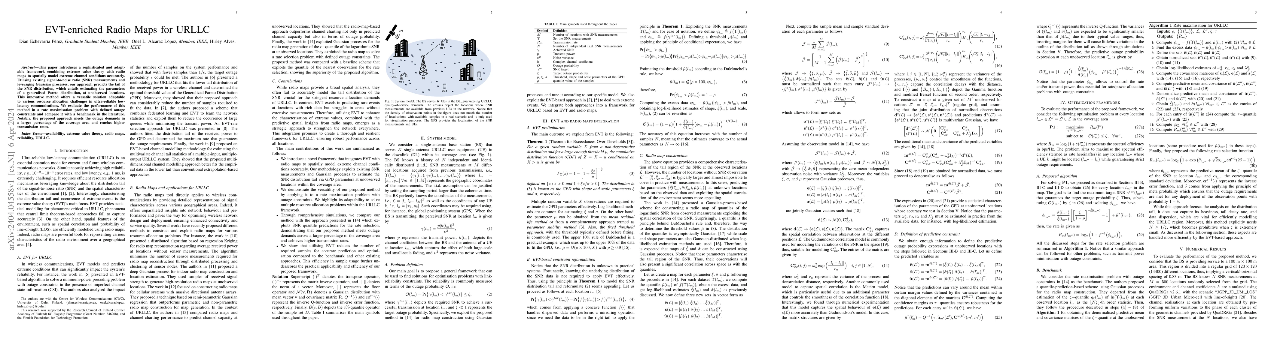 Thumbnail for EVT-enriched Radio Maps for URLLC