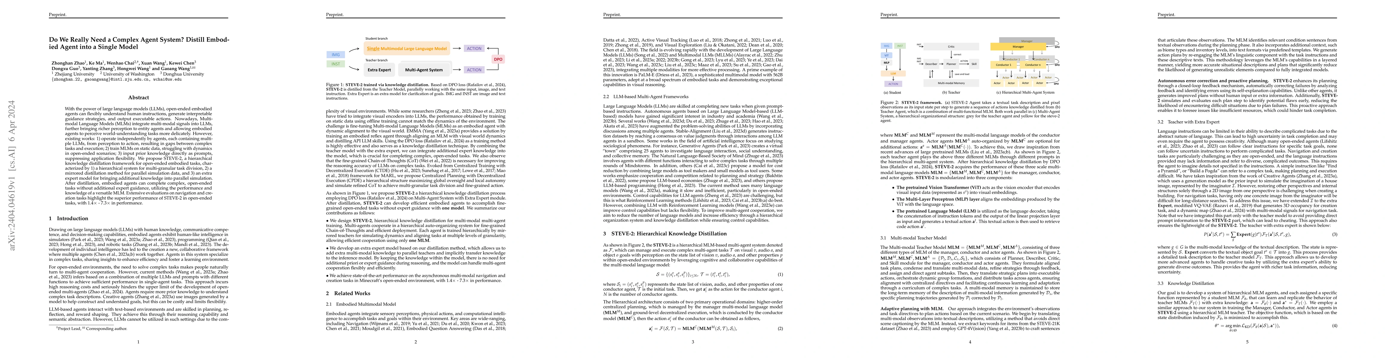 Thumbnail for Do We Really Need a Complex Agent System? Distill Embodied Agent into a
  Single Model