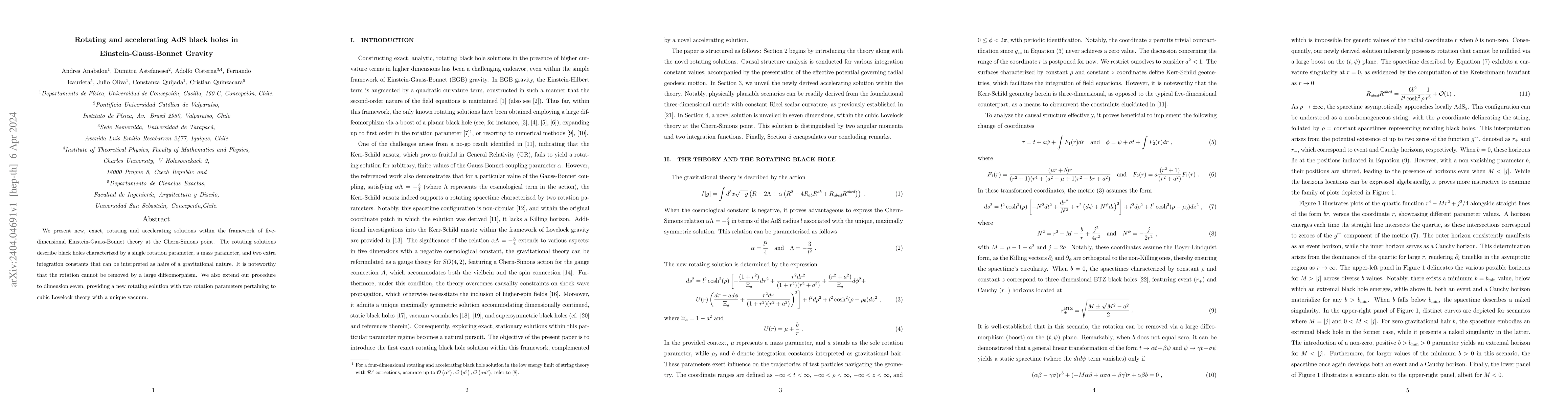 Thumbnail for Rotating and accelerating AdS black holes in Einstein-Gauss-Bonnet
  Gravity