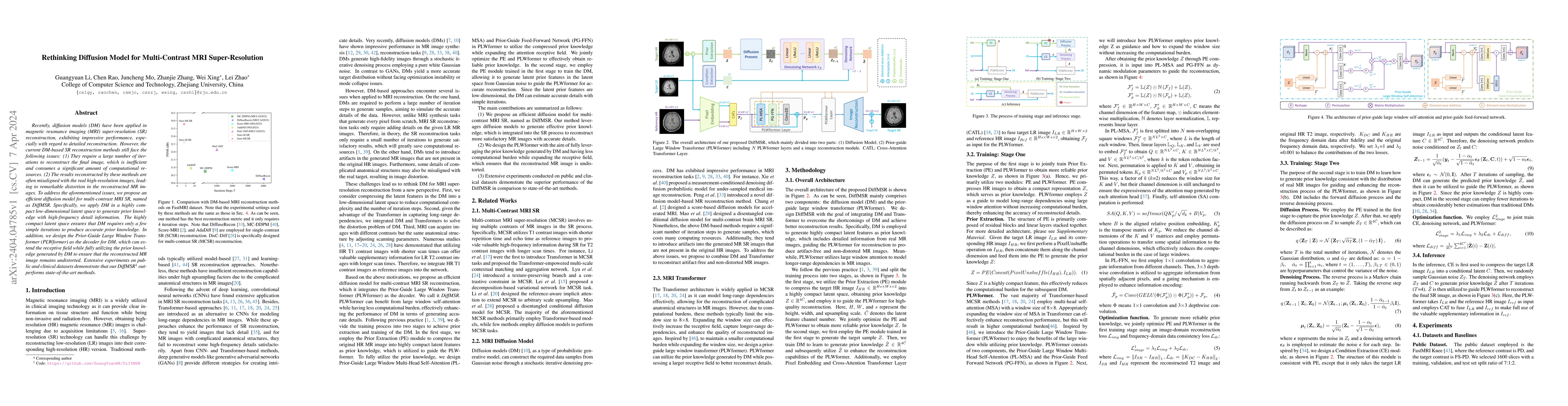 Thumbnail for Rethinking Diffusion Model for Multi-Contrast MRI Super-Resolution