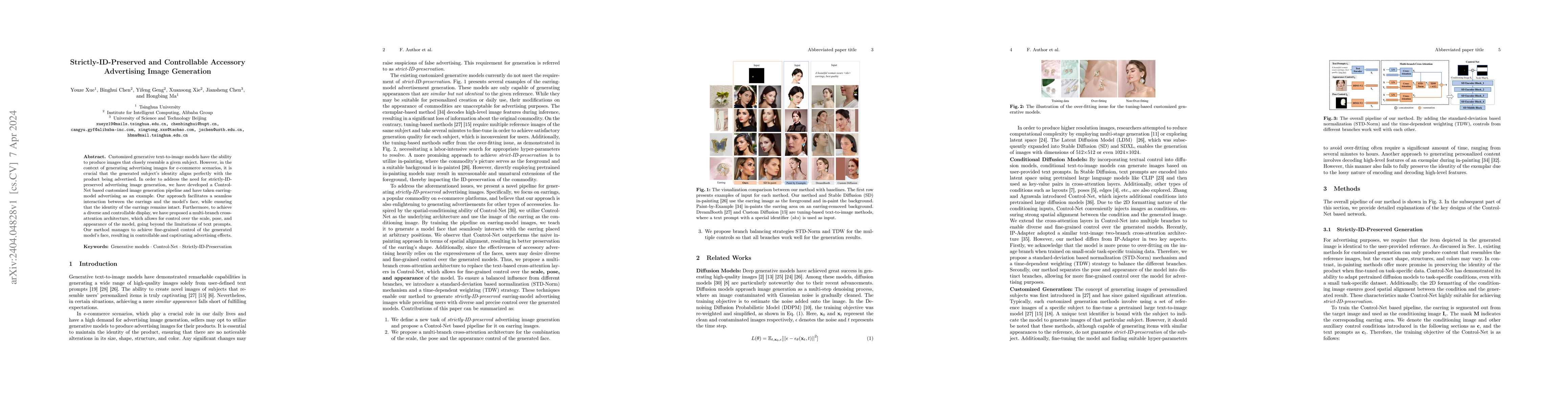 Thumbnail for Strictly-ID-Preserved and Controllable Accessory Advertising Image
  Generation