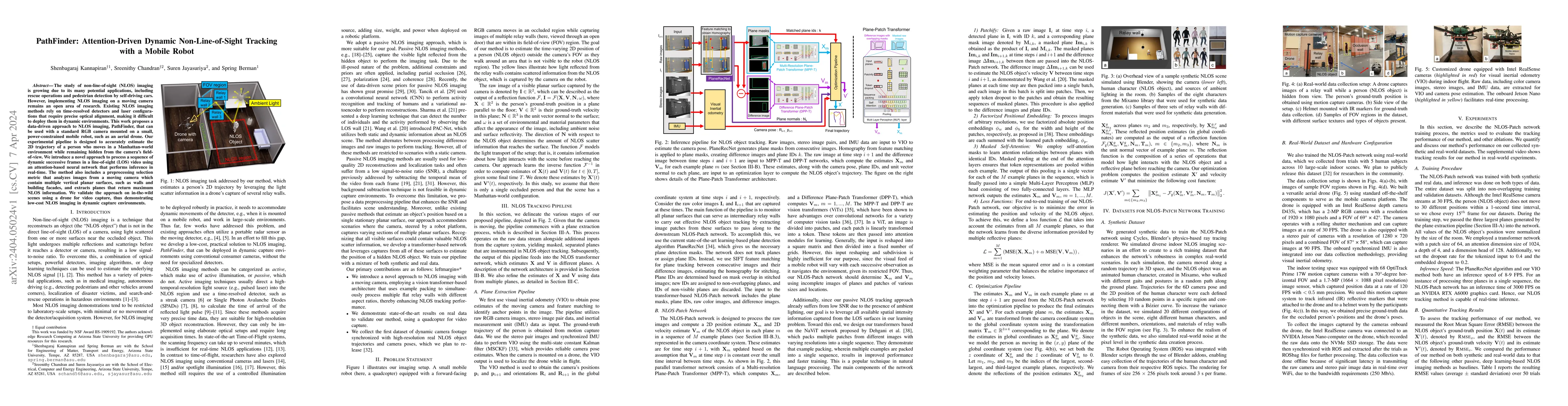Thumbnail for PathFinder: Attention-Driven Dynamic Non-Line-of-Sight Tracking with a
  Mobile Robot