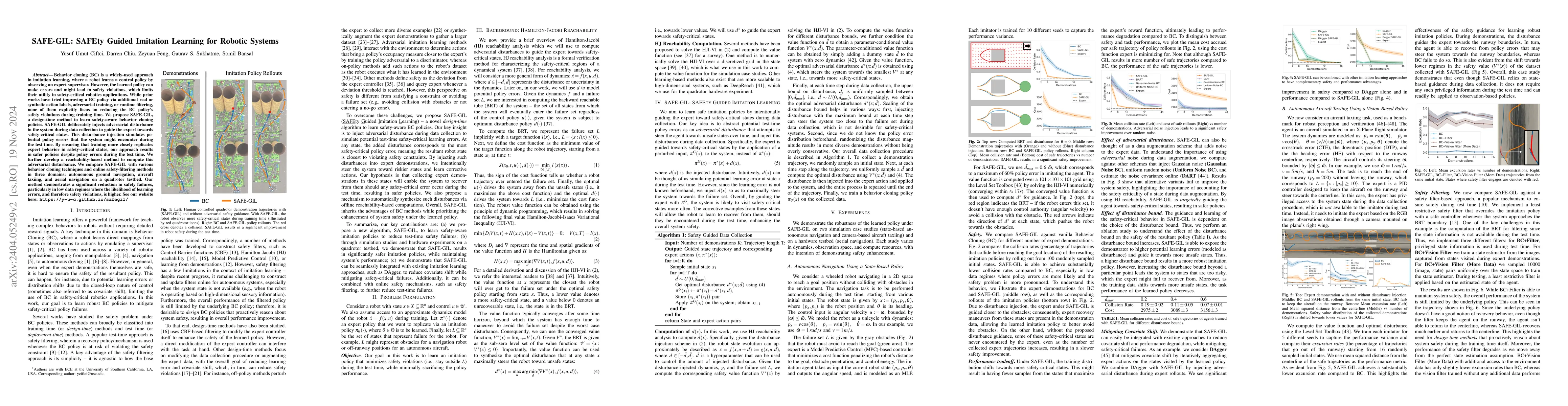 Thumbnail for SAFE-GIL: SAFEty Guided Imitation Learning