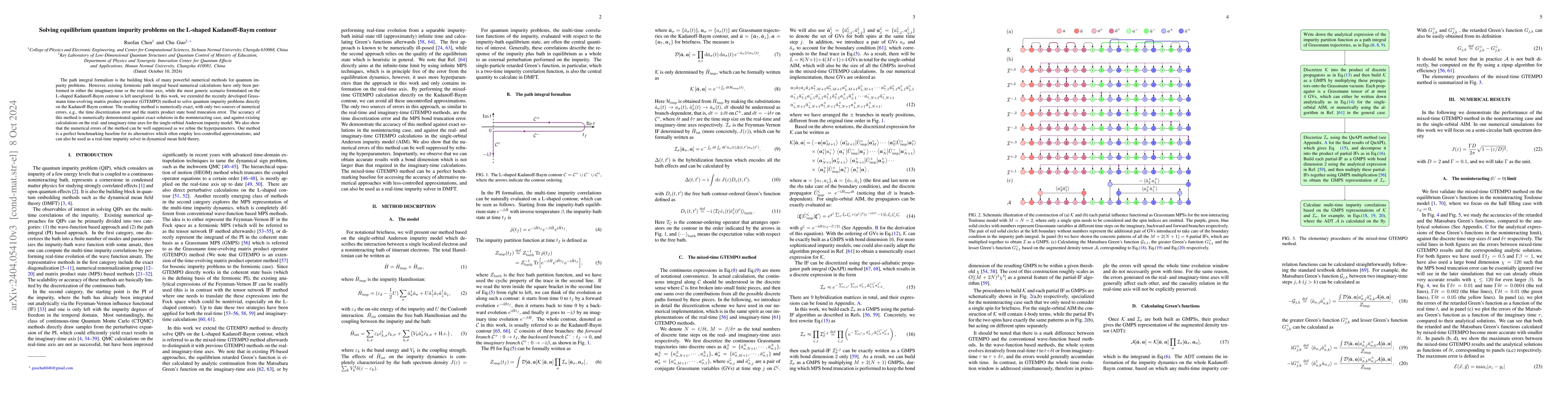 Thumbnail for Solving quantum impurity problems on the L-shaped Kadanoff-Baym contour