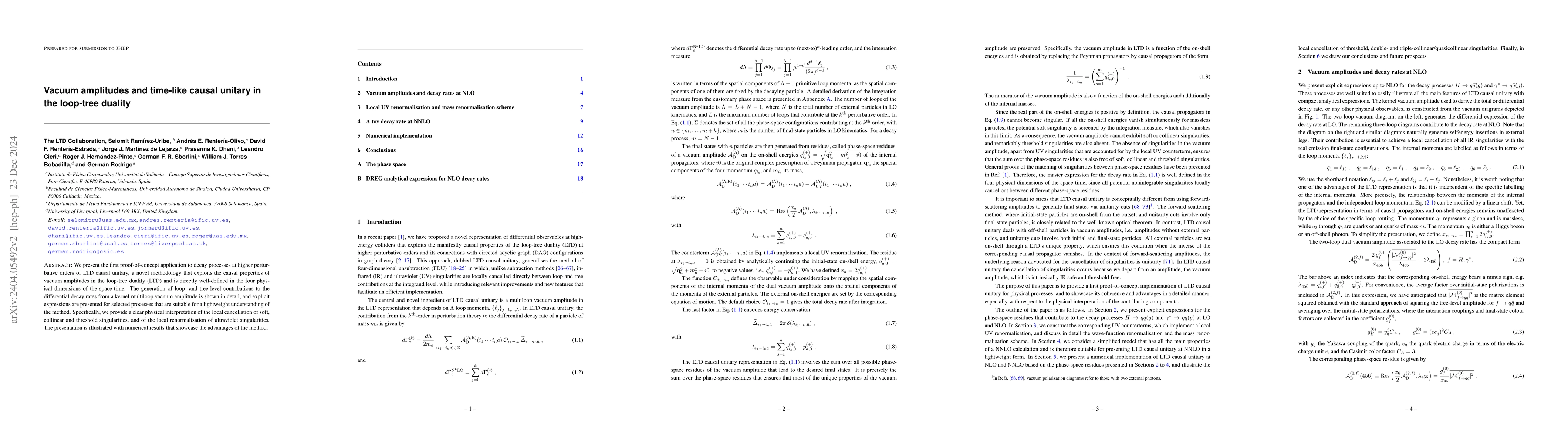 Thumbnail for Vacuum amplitudes and time-like causal unitary in the loop-tree duality
