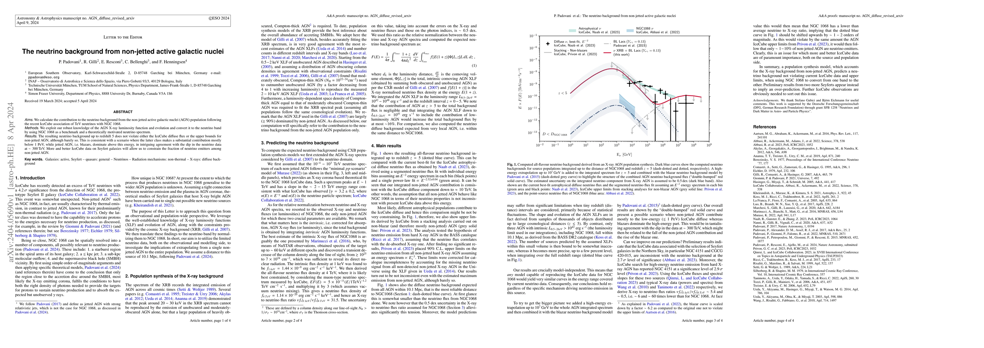 Thumbnail for The neutrino background from non-jetted active galactic nuclei