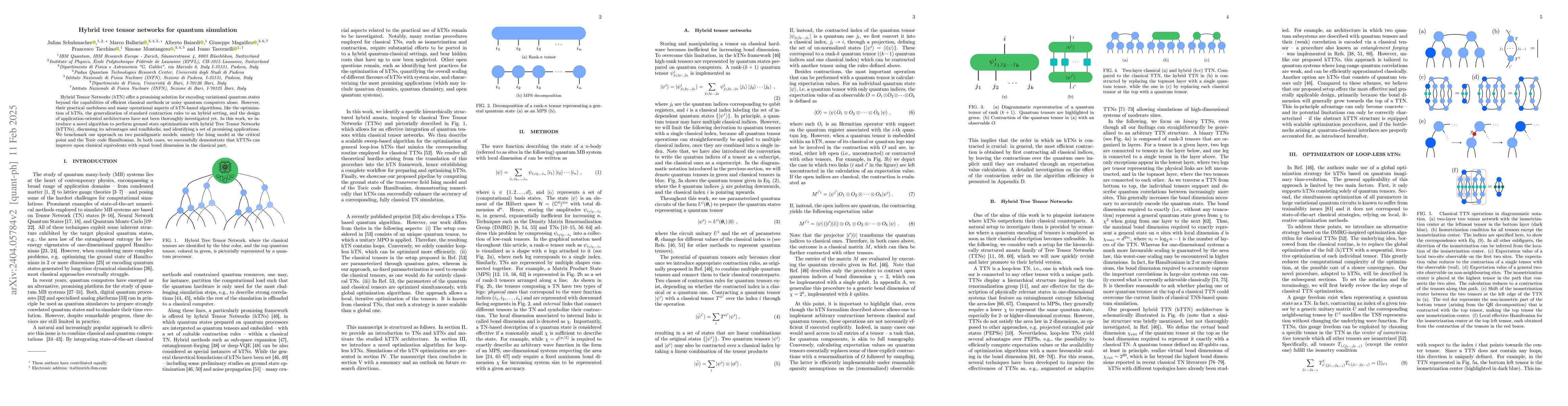 Thumbnail for Hybrid Tree Tensor Networks for quantum simulation