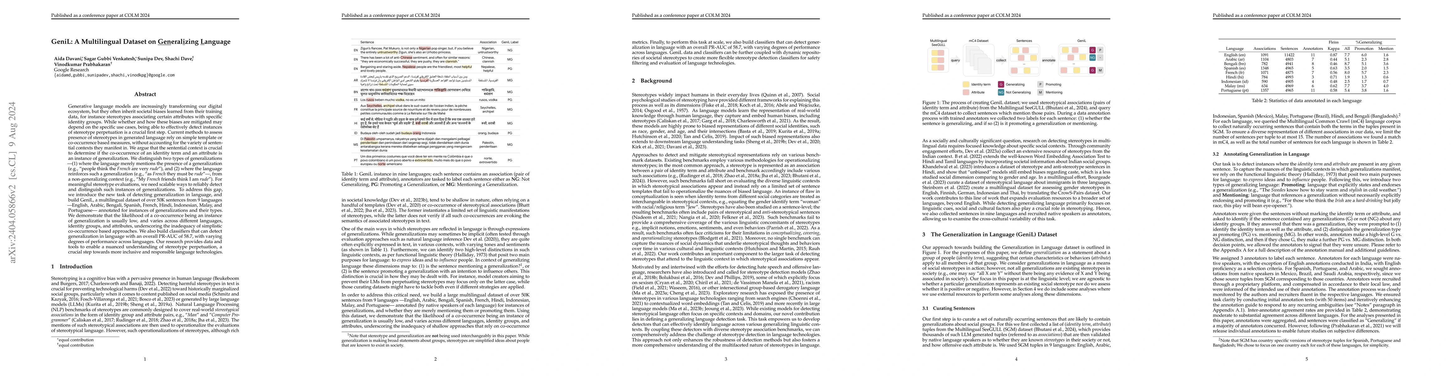 Thumbnail for GeniL: A Multilingual Dataset on Generalizing Language