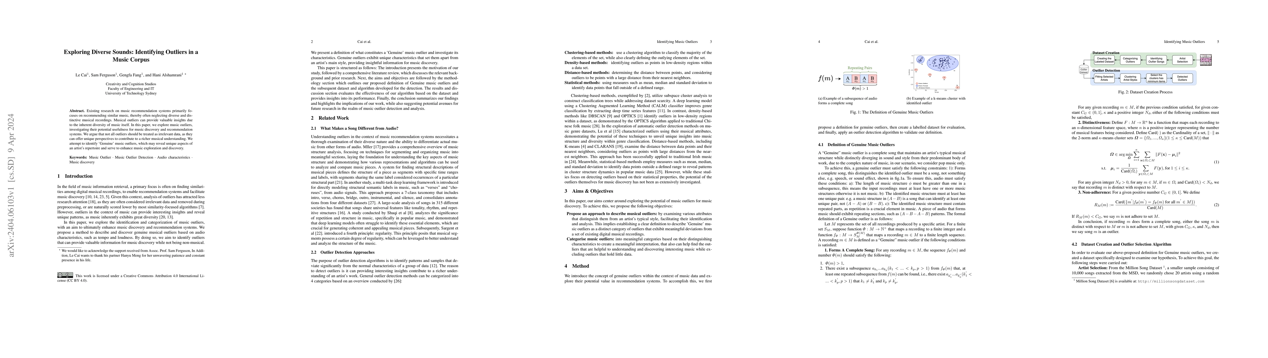 Thumbnail for Exploring Diverse Sounds: Identifying Outliers in a Music Corpus