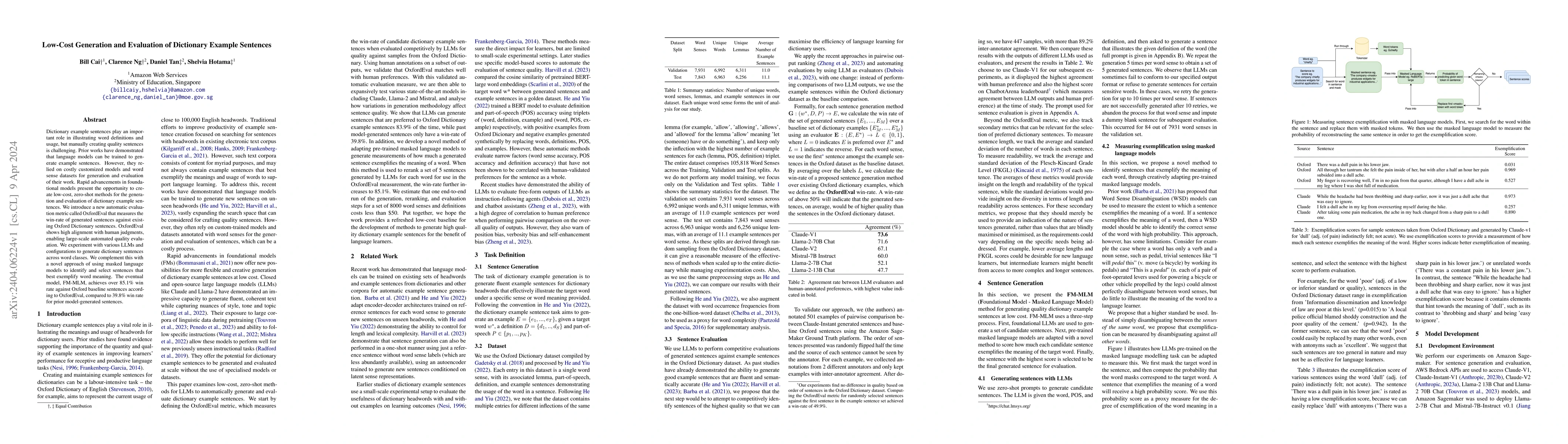 Thumbnail for Low-Cost Generation and Evaluation of Dictionary Example Sentences