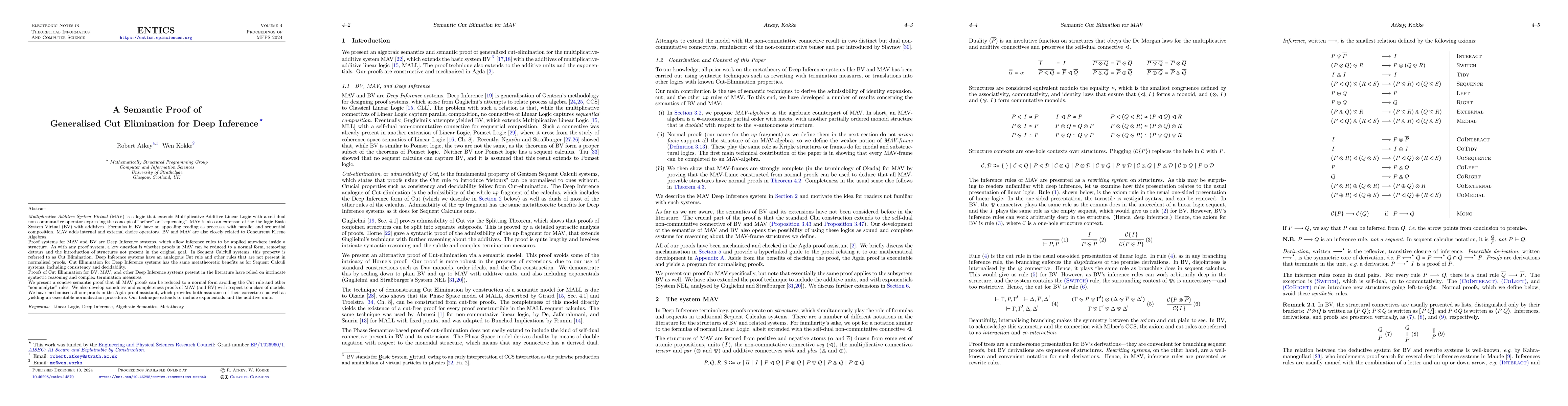 Thumbnail for A Semantic Proof of Generalised Cut Elimination for Deep Inference