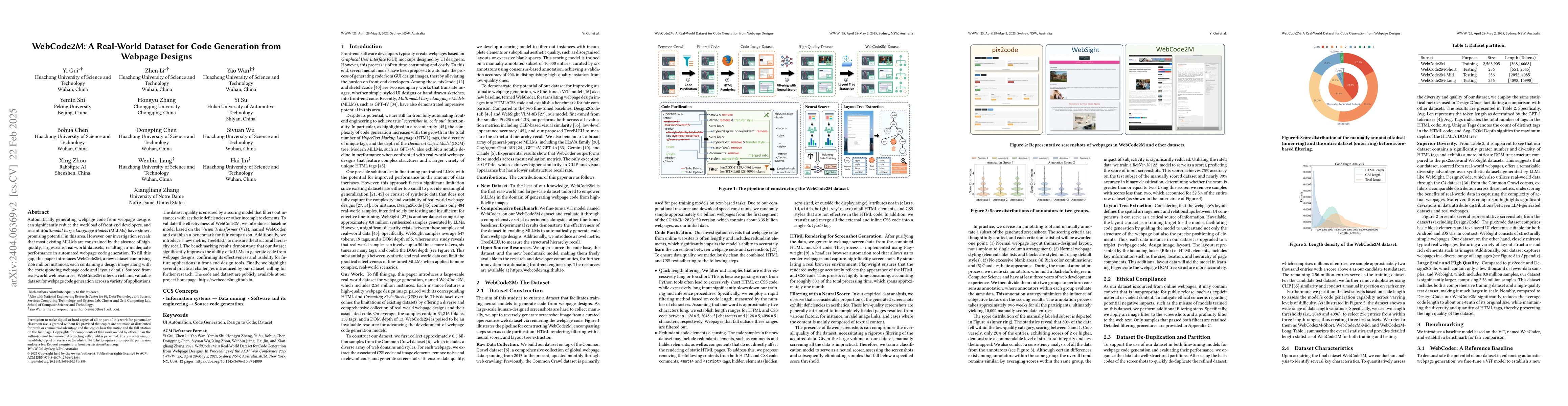 Thumbnail for VISION2UI: A Real-World Dataset with Layout for Code Generation from UI
  Designs