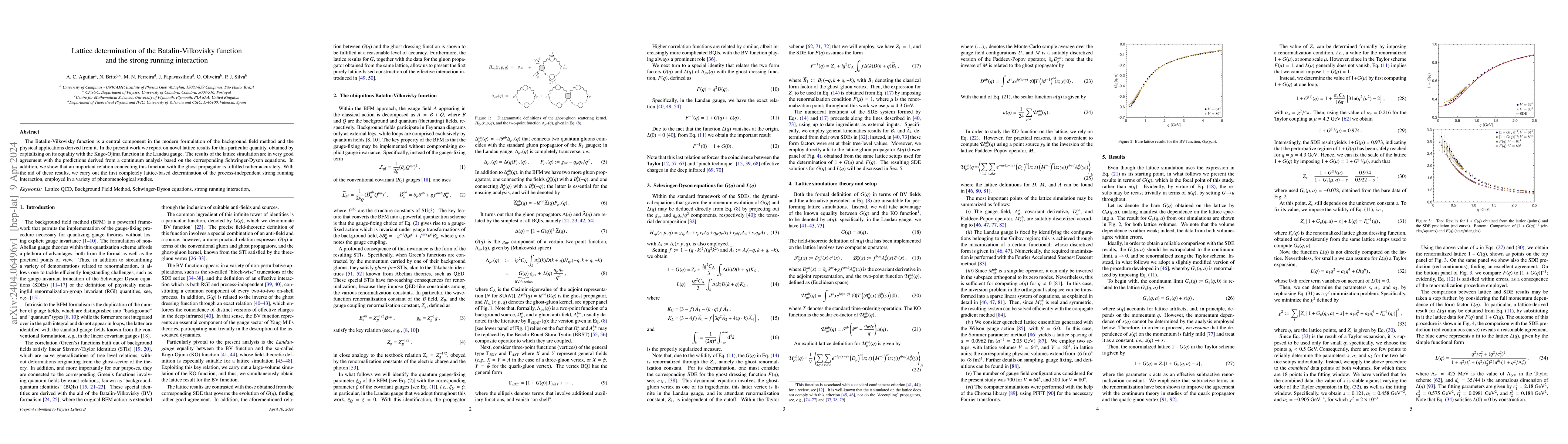 Thumbnail for Lattice determination of the Batalin-Vilkovisky function and the strong
  running interaction