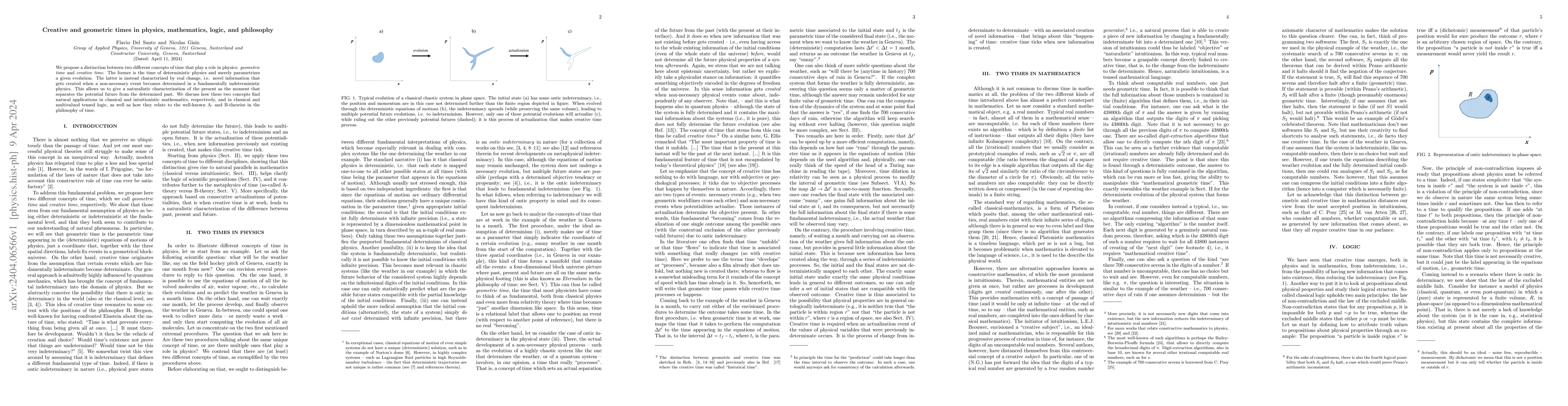 Thumbnail for Creative and geometric times in physics, mathematics, logic, and
  philosophy