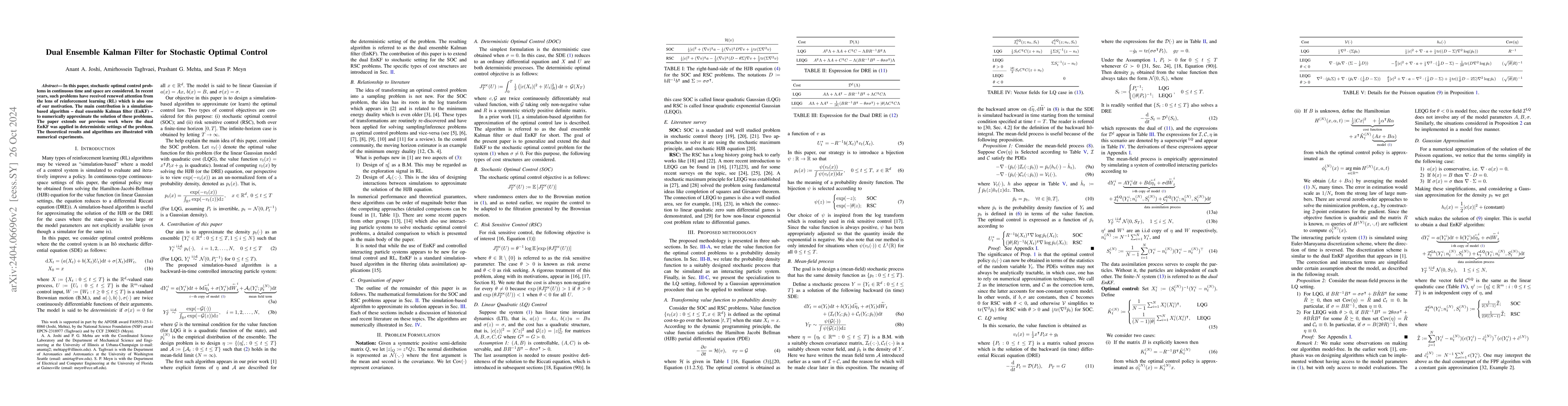Thumbnail for Dual Ensemble Kalman Filter for Stochastic Optimal Control
