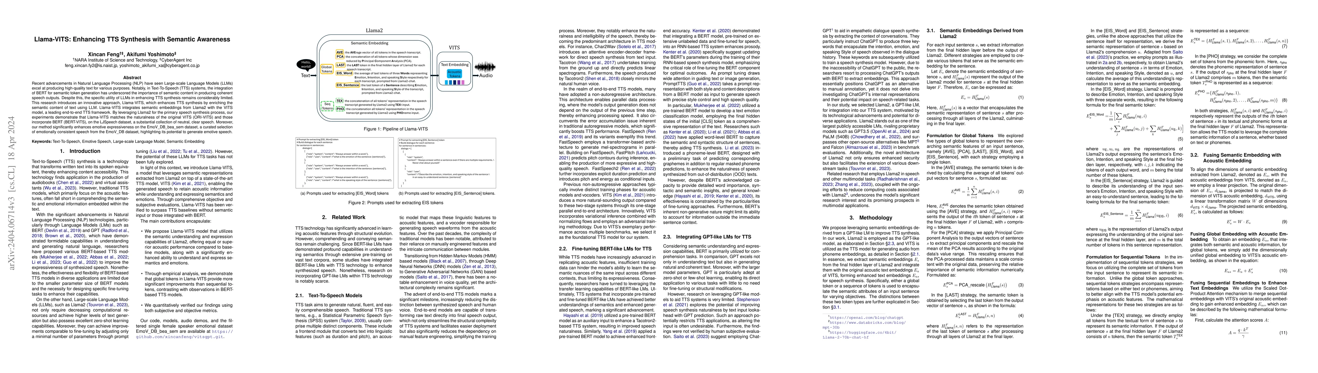 Thumbnail for Llama-VITS: Enhancing TTS Synthesis with Semantic Awareness