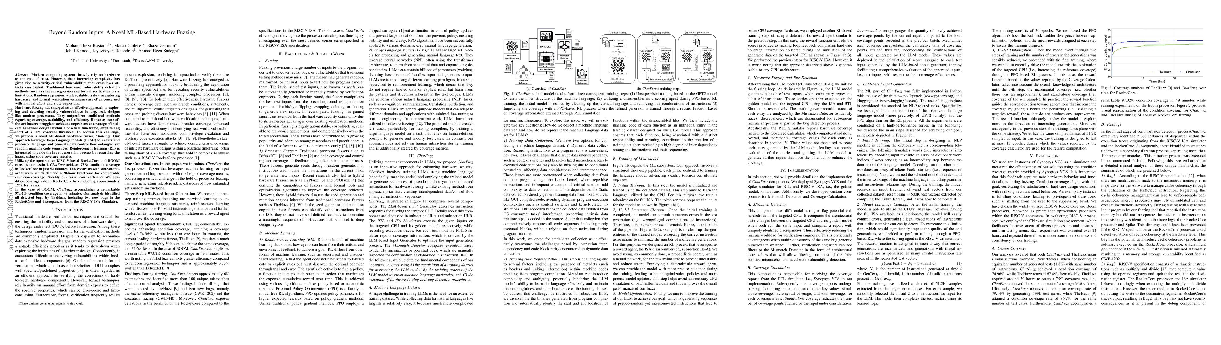 Thumbnail for Beyond Random Inputs: A Novel ML-Based Hardware Fuzzing