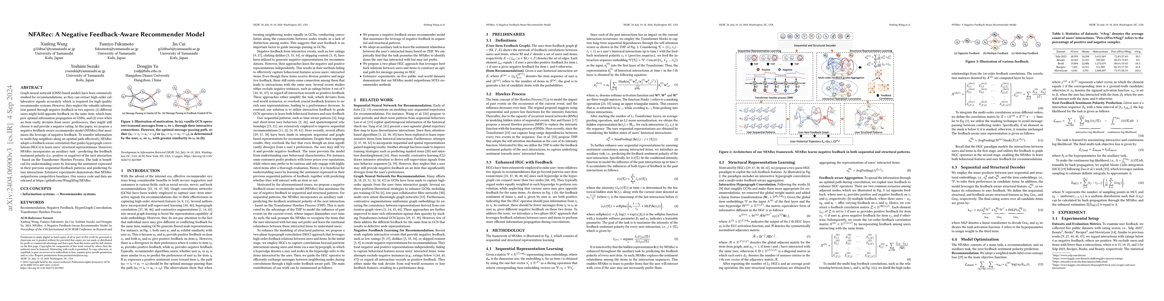 Thumbnail for NFARec: A Negative Feedback-Aware Recommender Model