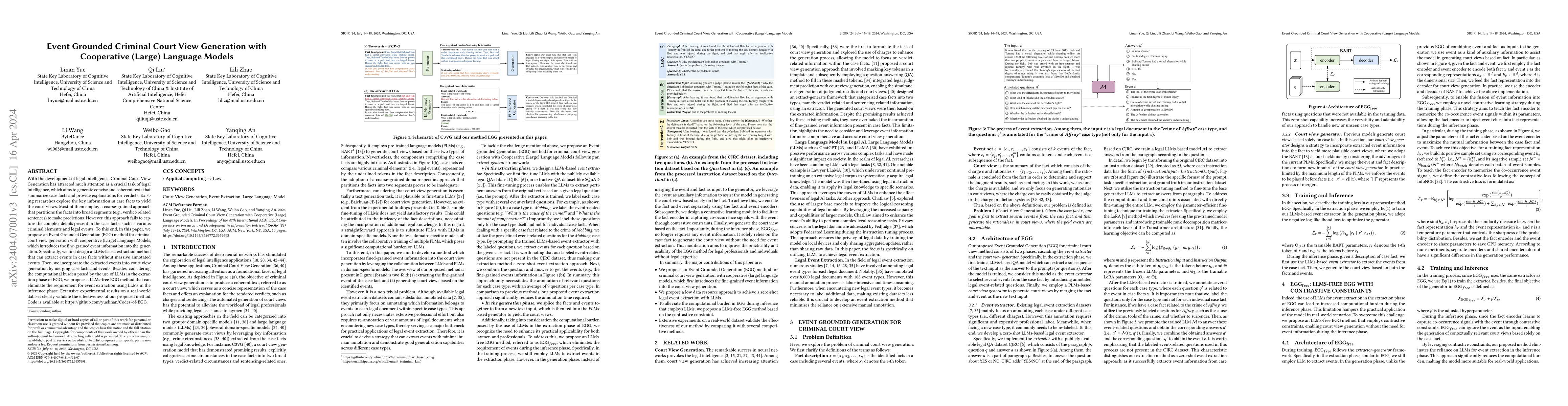 Thumbnail for Event Grounded Criminal Court View Generation with Cooperative (Large)
  Language Models