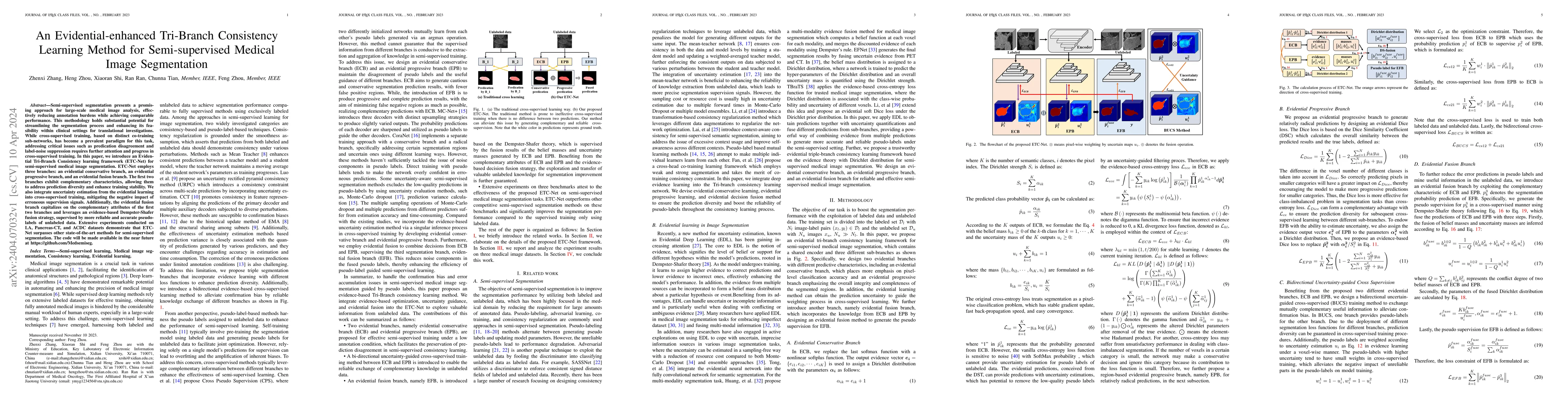 Thumbnail for An Evidential-enhanced Tri-Branch Consistency Learning Method for
  Semi-supervised Medical Image Segmentation