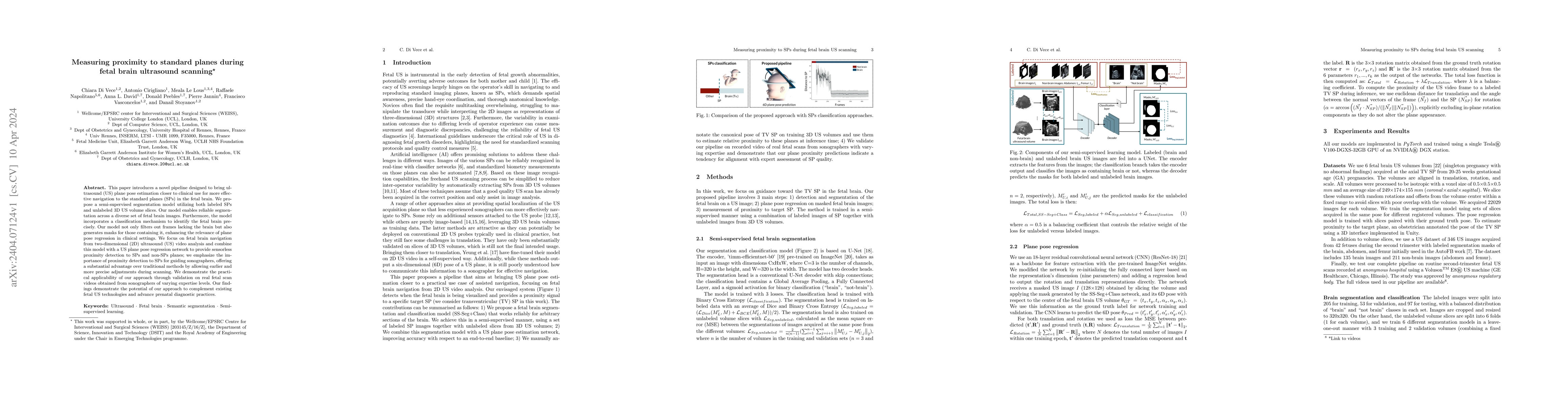 Thumbnail for Measuring proximity to standard planes during fetal brain ultrasound
  scanning
